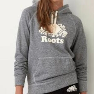 ROOTS Salt and Pepper Hoodie, XS